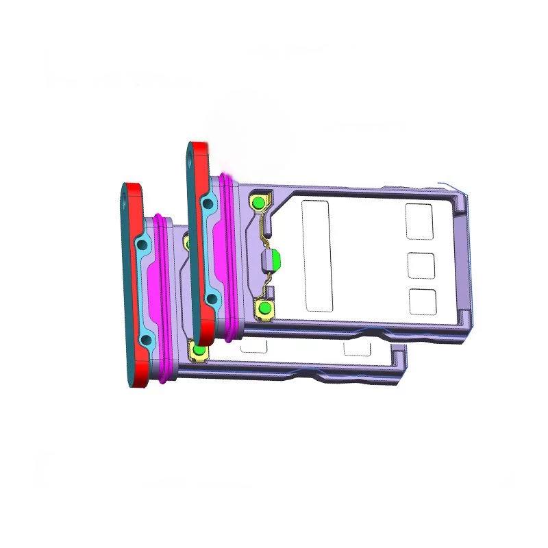 IP68 Waterproof Grade Liquid Silicone Encapsulation Sim Card Hardware Injection Molding