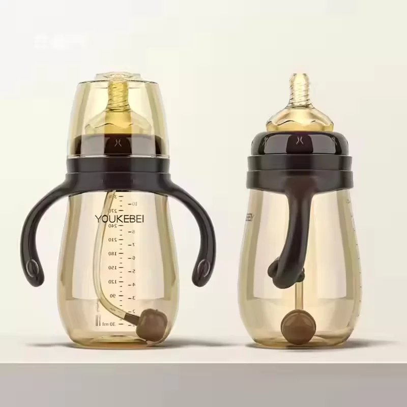 300ml PP Handle Baby Sipper  Bottle