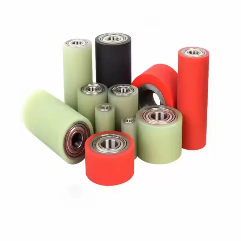 High Quality Polyurethane Coated PU Bearing Roller