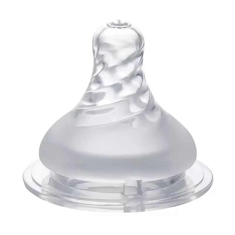 Real Nipple Feel Silicone Baby Pacifier Premium Rubber Product