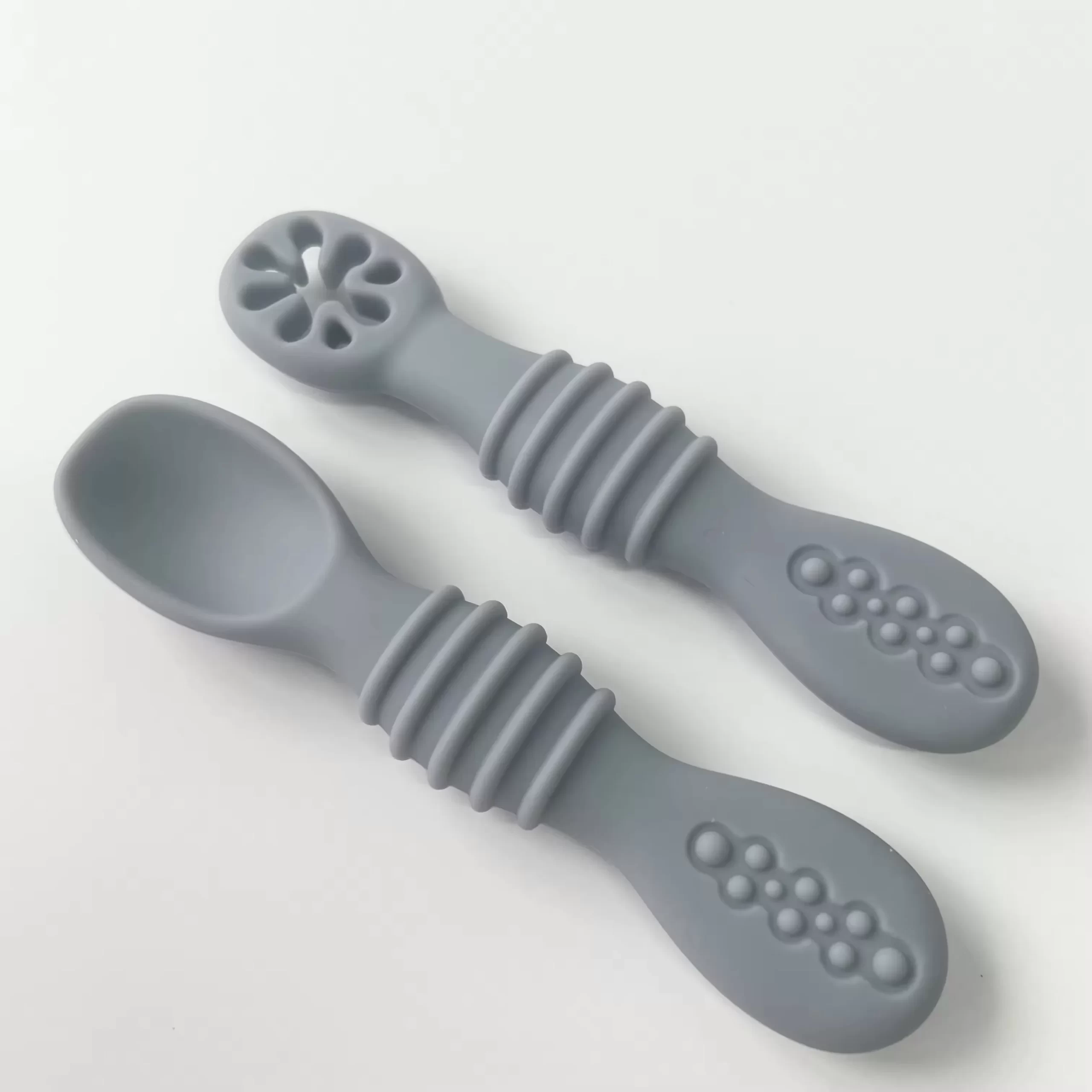 Safety Tested BPA-Free Silicone Chew Spoon Set
