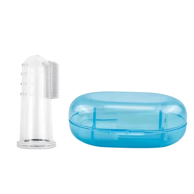 Pet Finger Toothbrush&BOX Set